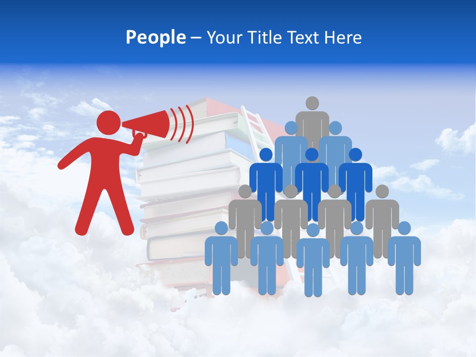 Culture Cutout Climbing PowerPoint Template