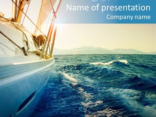 Color Freedom Sky PowerPoint Template