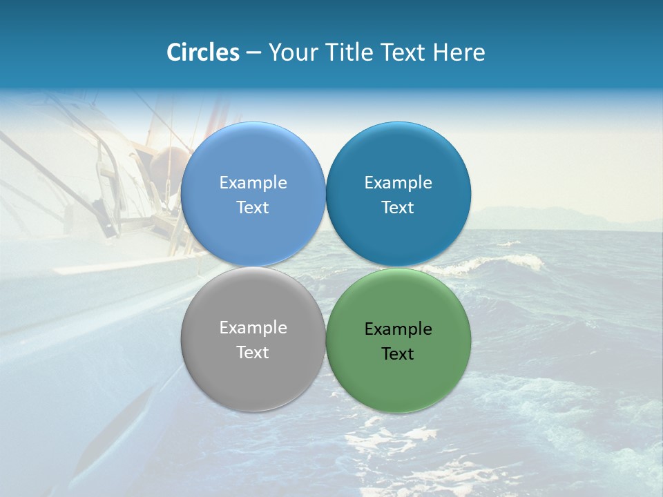 Color Freedom Sky PowerPoint Template