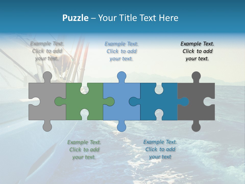 Color Freedom Sky PowerPoint Template