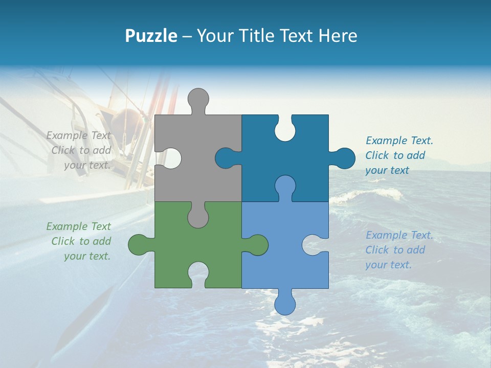 Color Freedom Sky PowerPoint Template