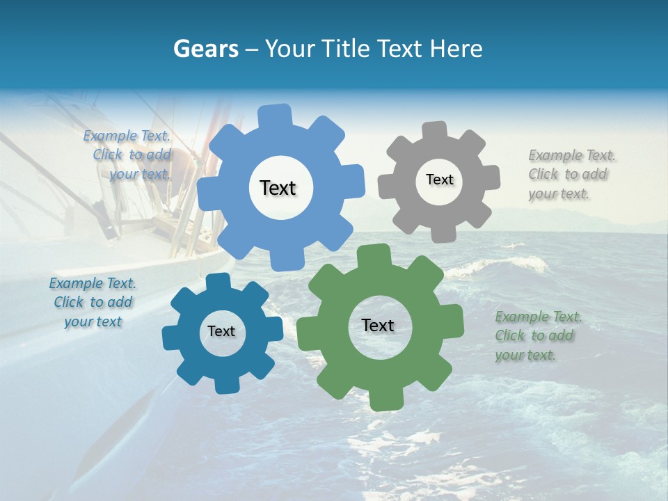 Color Freedom Sky PowerPoint Template