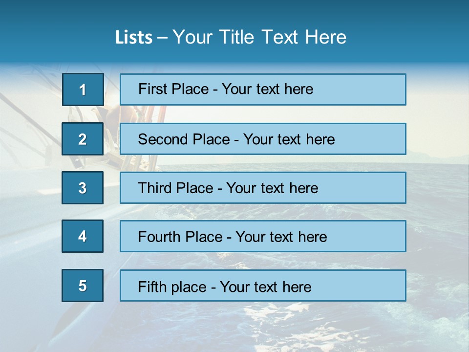 Color Freedom Sky PowerPoint Template