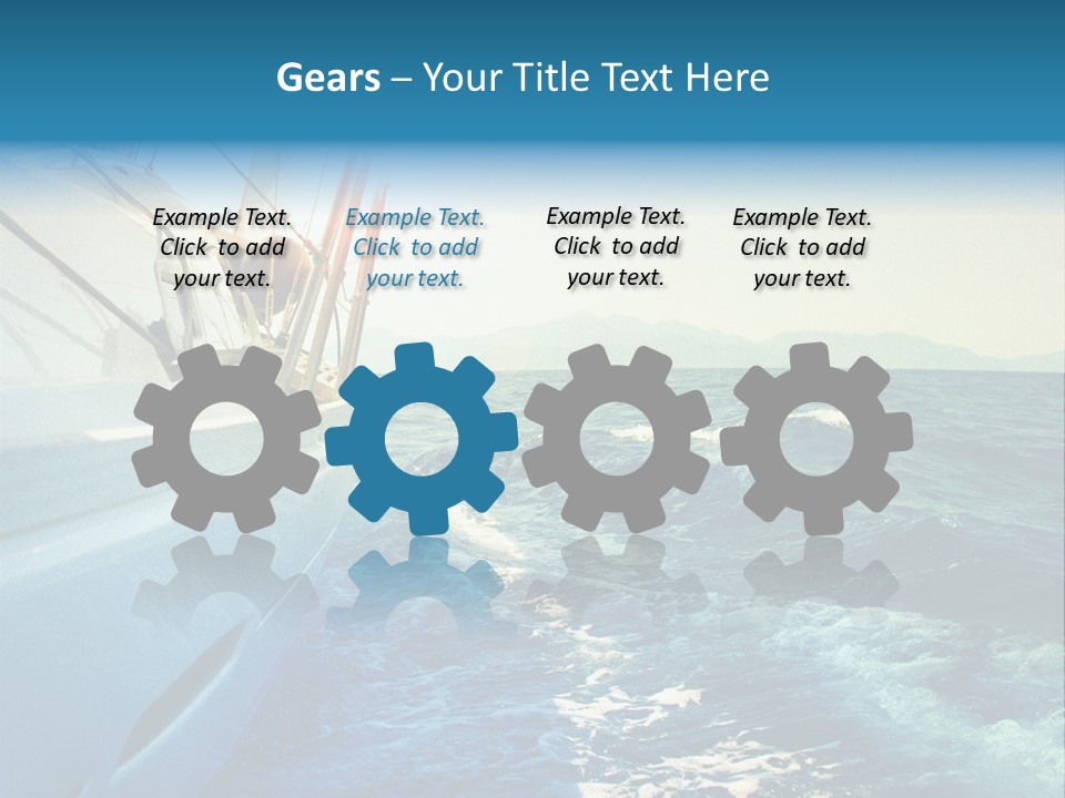 Color Freedom Sky PowerPoint Template