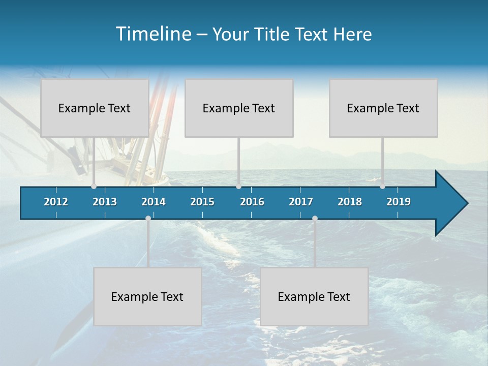 Color Freedom Sky PowerPoint Template