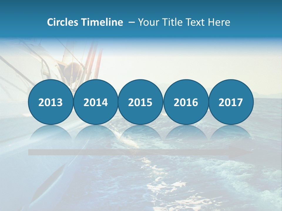 Color Freedom Sky PowerPoint Template