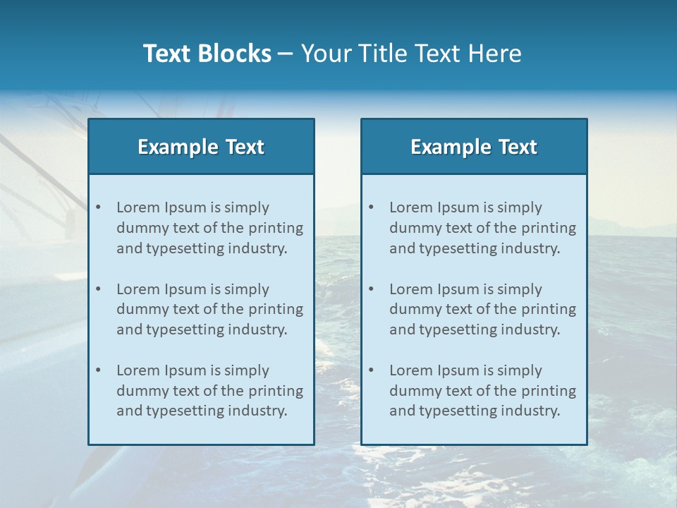 Color Freedom Sky PowerPoint Template