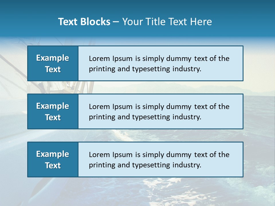 Color Freedom Sky PowerPoint Template