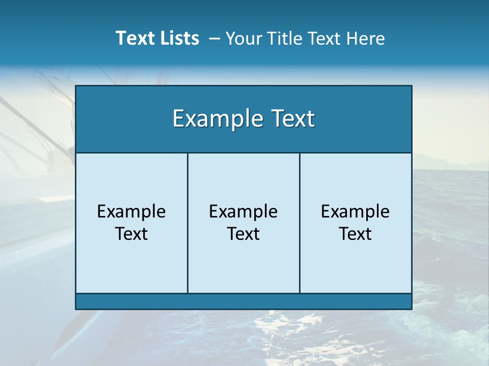 Color Freedom Sky PowerPoint Template