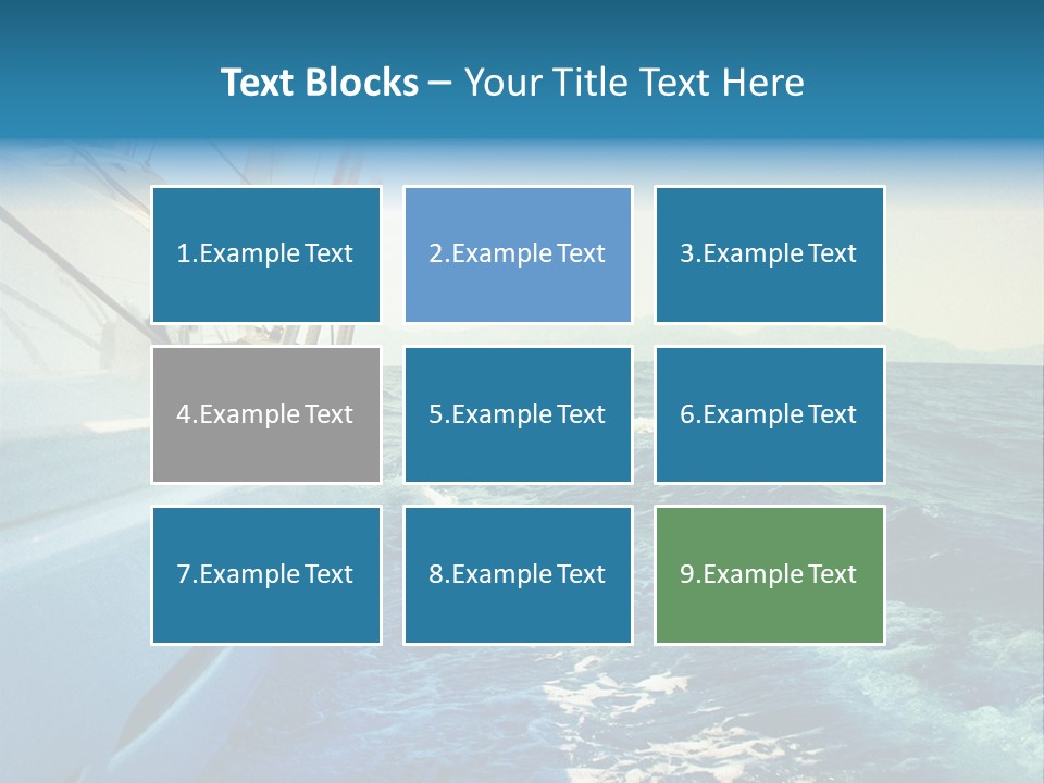 Color Freedom Sky PowerPoint Template