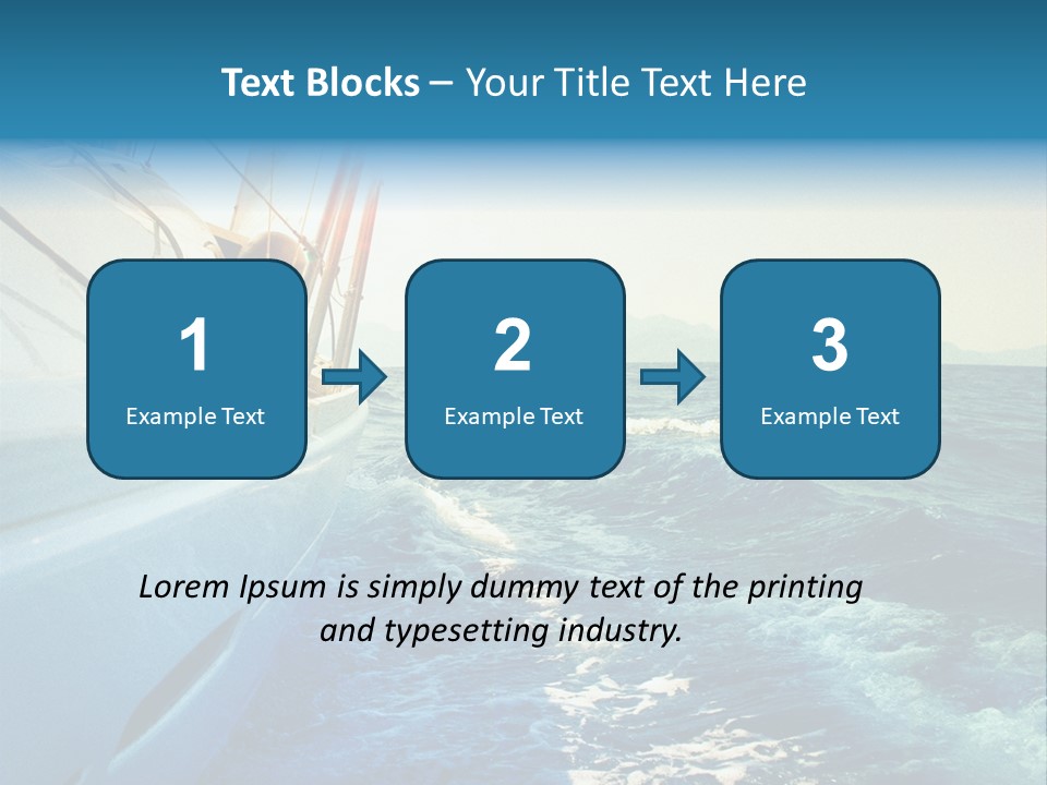 Color Freedom Sky PowerPoint Template