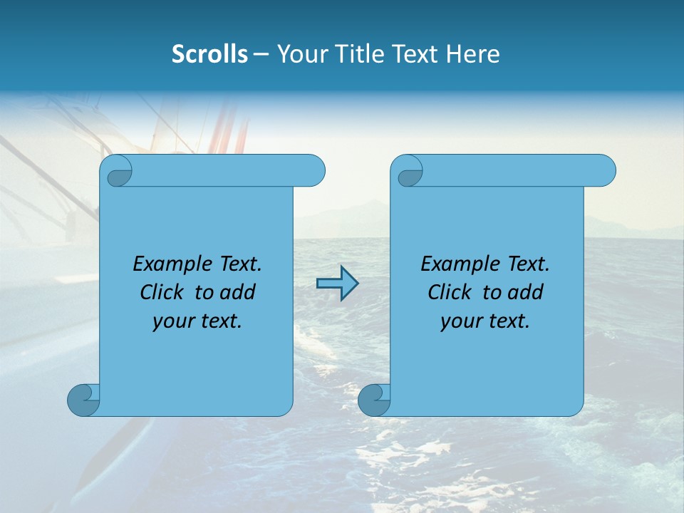 Color Freedom Sky PowerPoint Template