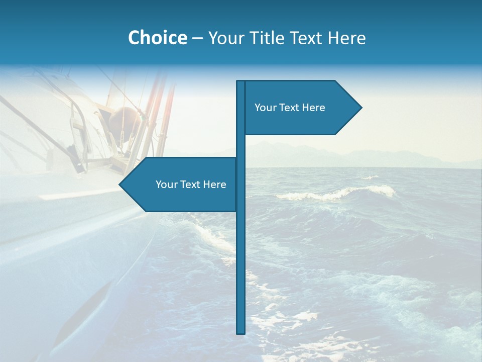 Color Freedom Sky PowerPoint Template