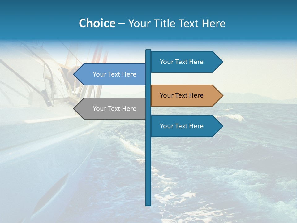 Color Freedom Sky PowerPoint Template