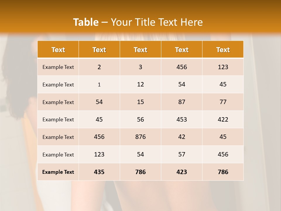 Room Healthy Active PowerPoint Template