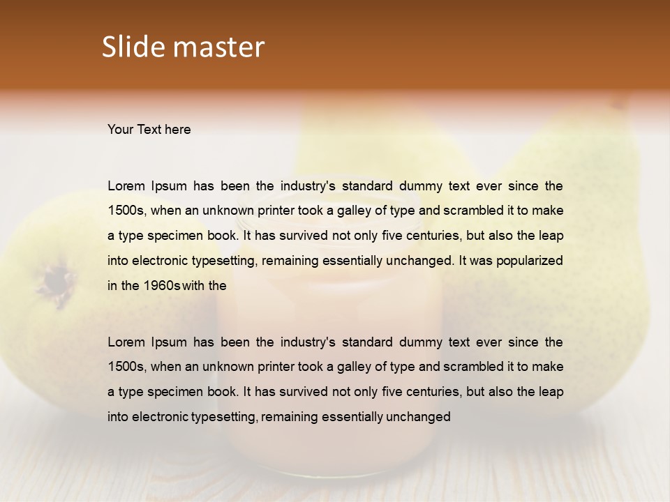 Hungry Snack Freshness PowerPoint Template