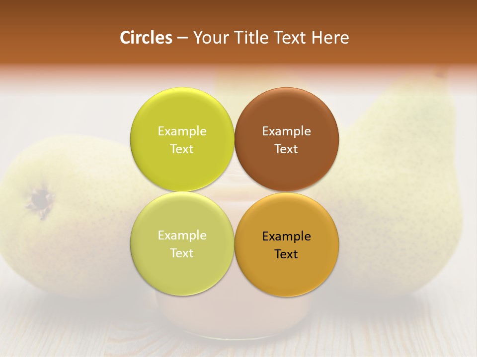 Hungry Snack Freshness PowerPoint Template