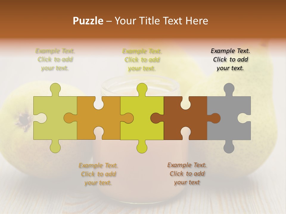 Hungry Snack Freshness PowerPoint Template