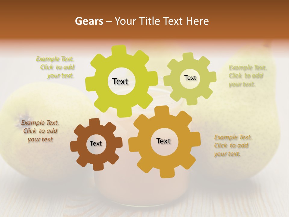 Hungry Snack Freshness PowerPoint Template