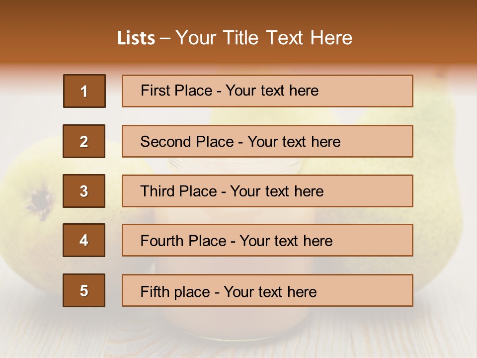 Hungry Snack Freshness PowerPoint Template