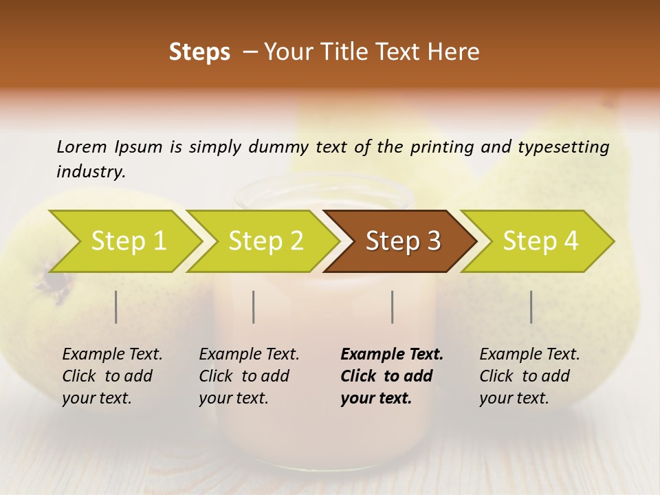 Hungry Snack Freshness PowerPoint Template