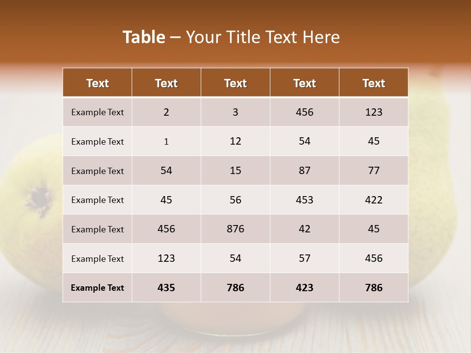 Hungry Snack Freshness PowerPoint Template