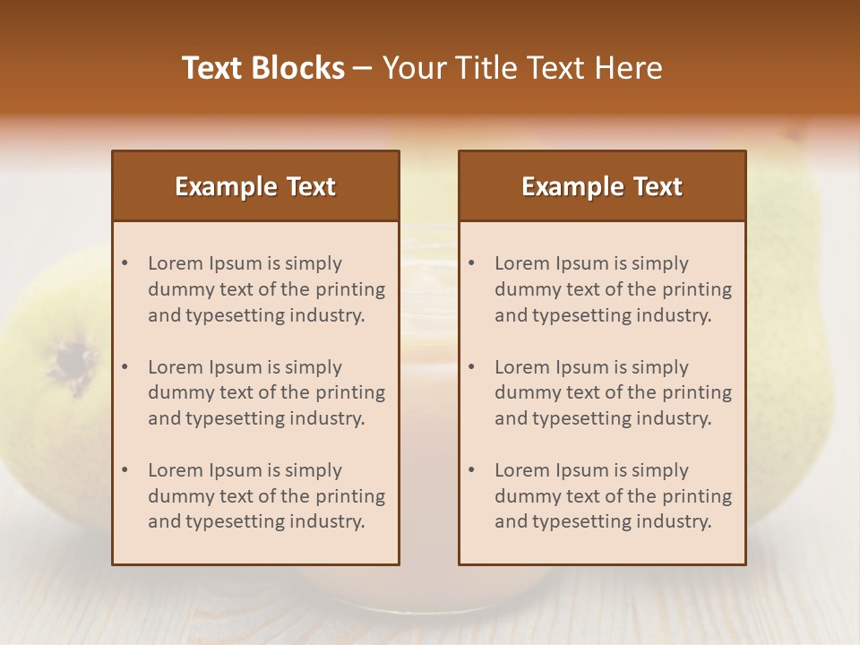 Hungry Snack Freshness PowerPoint Template