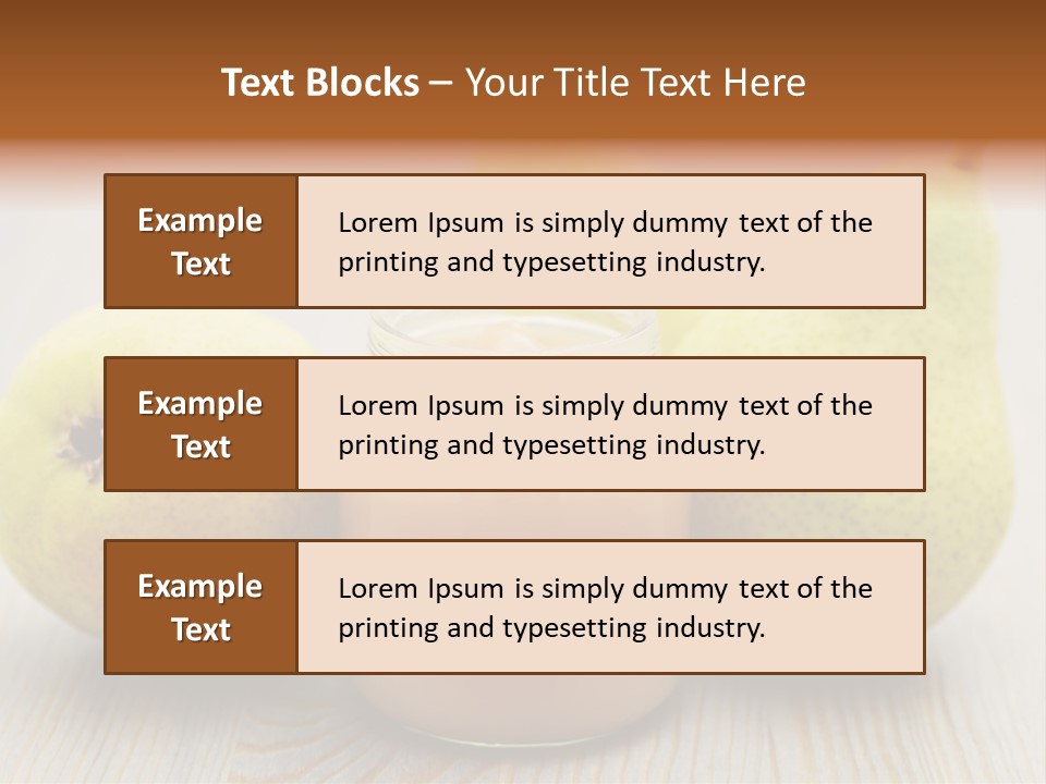 Hungry Snack Freshness PowerPoint Template