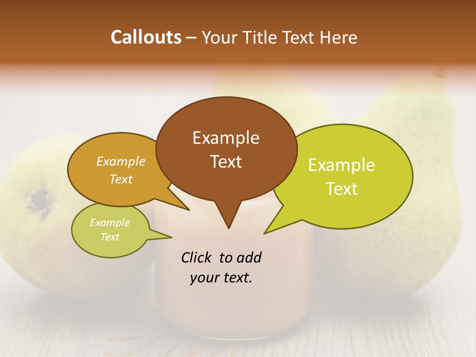 Hungry Snack Freshness PowerPoint Template