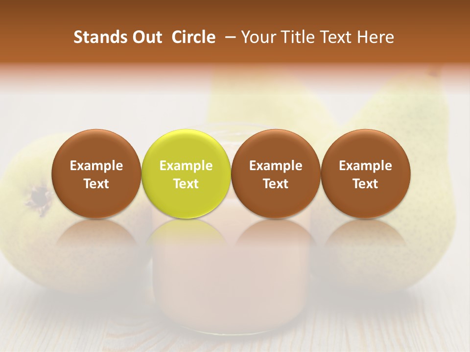 Hungry Snack Freshness PowerPoint Template