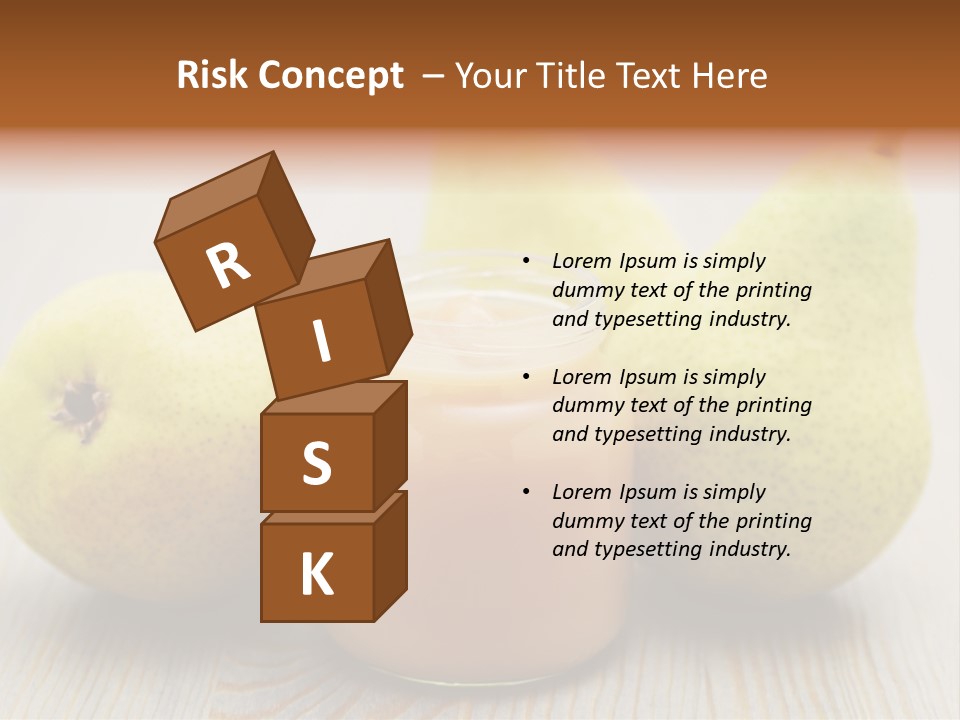 Hungry Snack Freshness PowerPoint Template