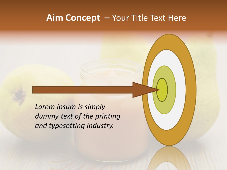 Hungry Snack Freshness PowerPoint Template