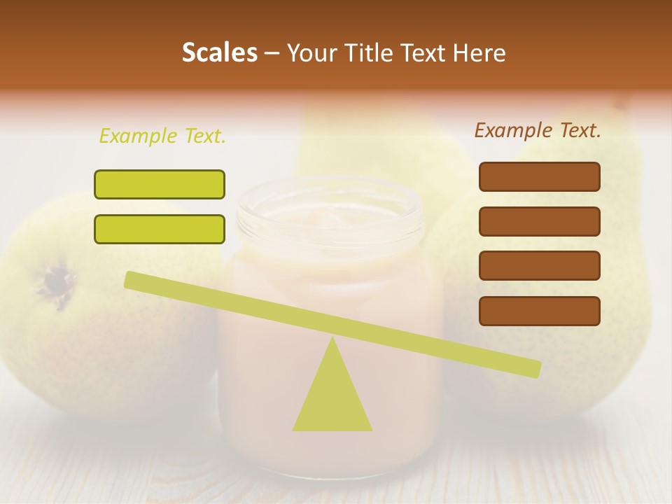 Hungry Snack Freshness PowerPoint Template