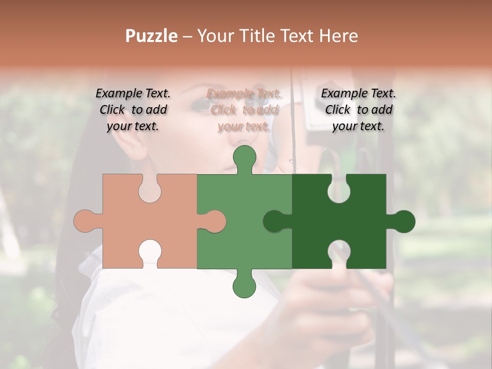 Outdoor Precision Look PowerPoint Template