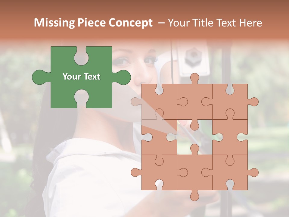 Outdoor Precision Look PowerPoint Template