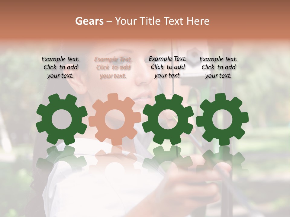 Outdoor Precision Look PowerPoint Template