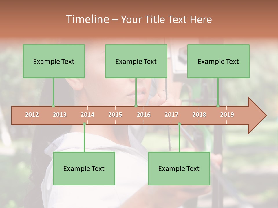 Outdoor Precision Look PowerPoint Template