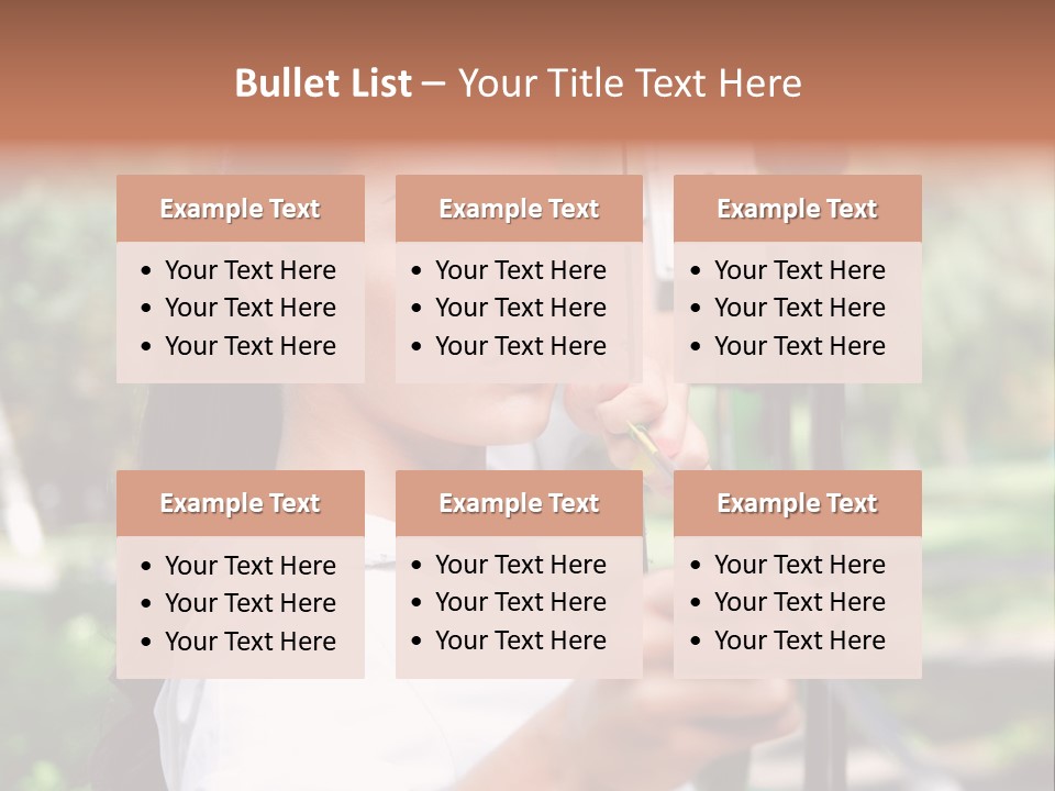 Outdoor Precision Look PowerPoint Template