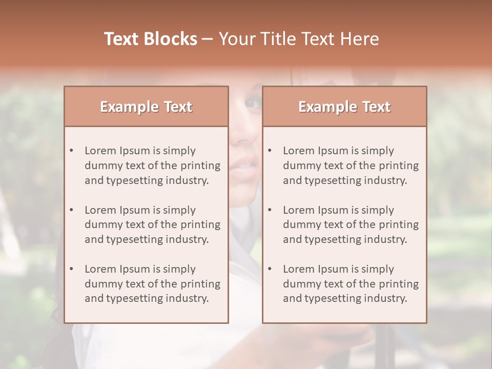 Outdoor Precision Look PowerPoint Template