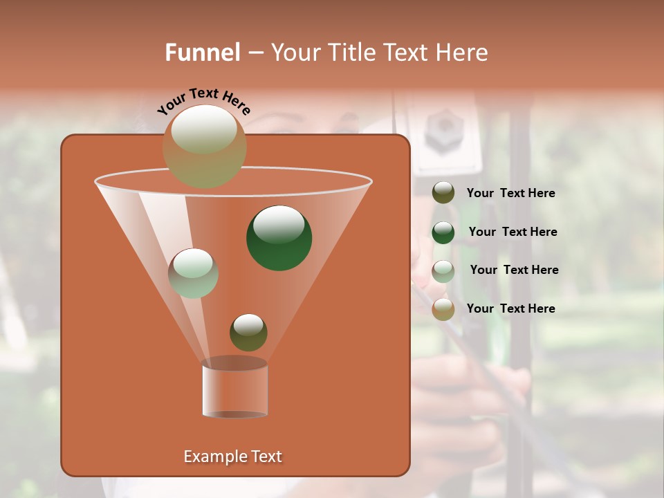 Outdoor Precision Look PowerPoint Template