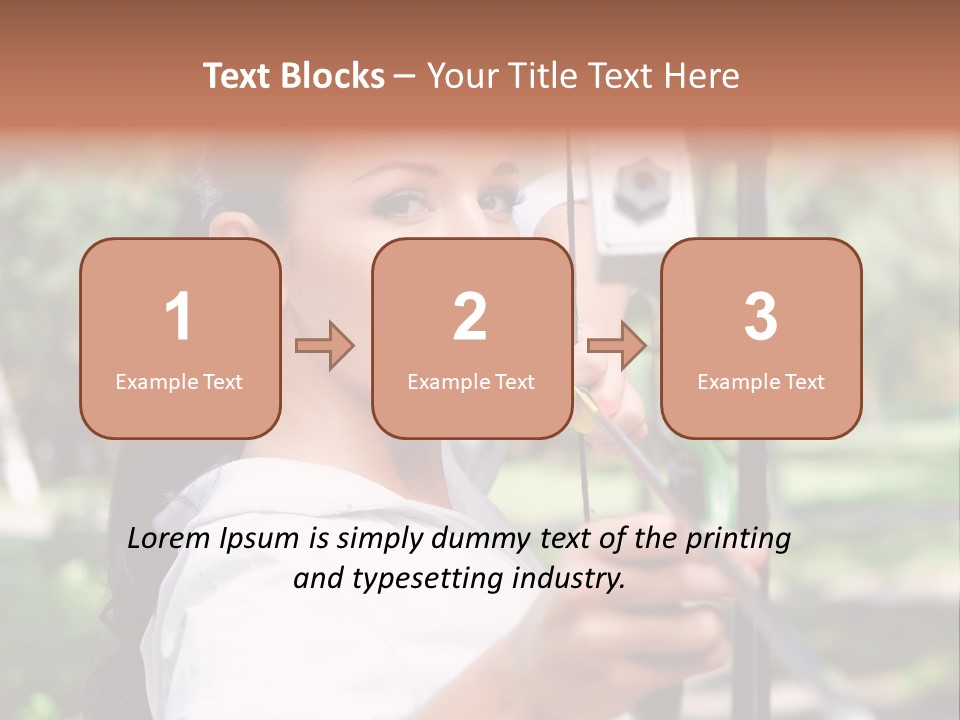 Outdoor Precision Look PowerPoint Template