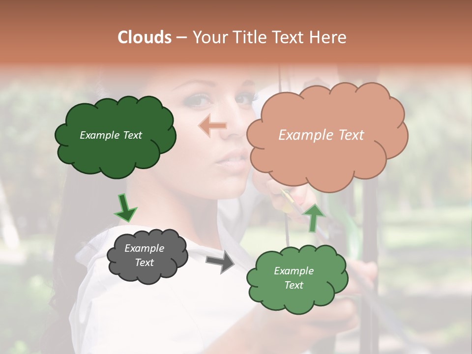 Outdoor Precision Look PowerPoint Template