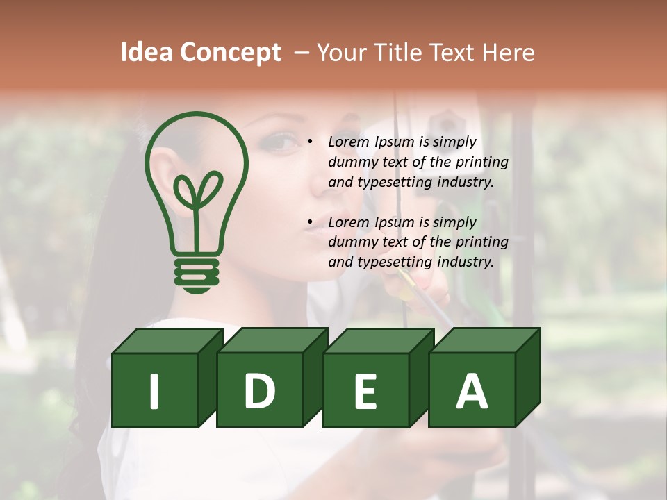 Outdoor Precision Look PowerPoint Template