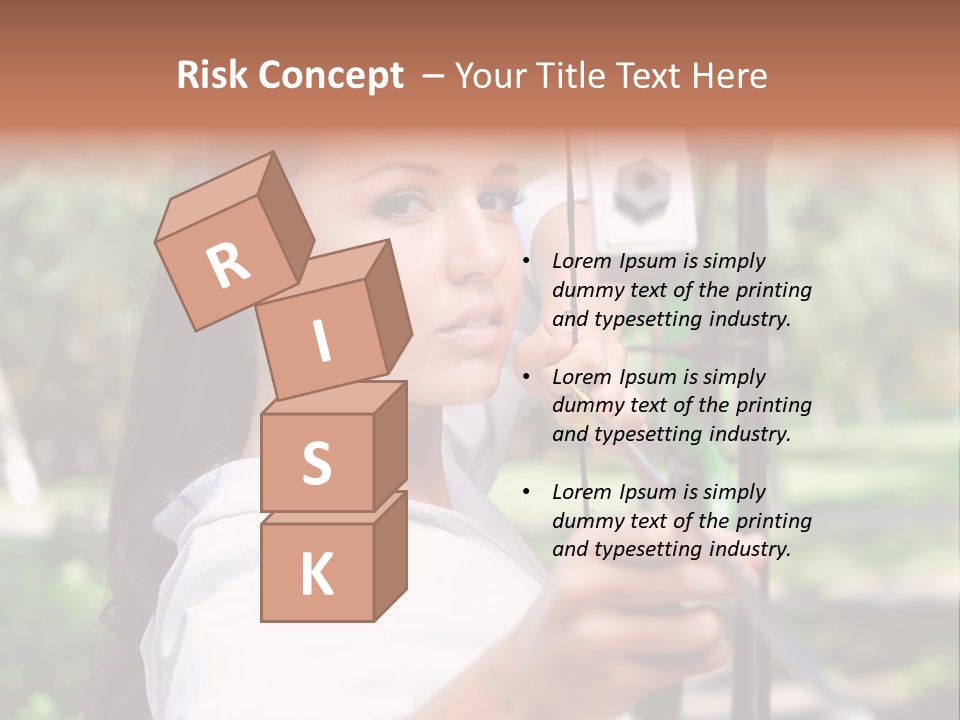 Outdoor Precision Look PowerPoint Template