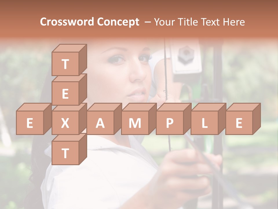 Outdoor Precision Look PowerPoint Template