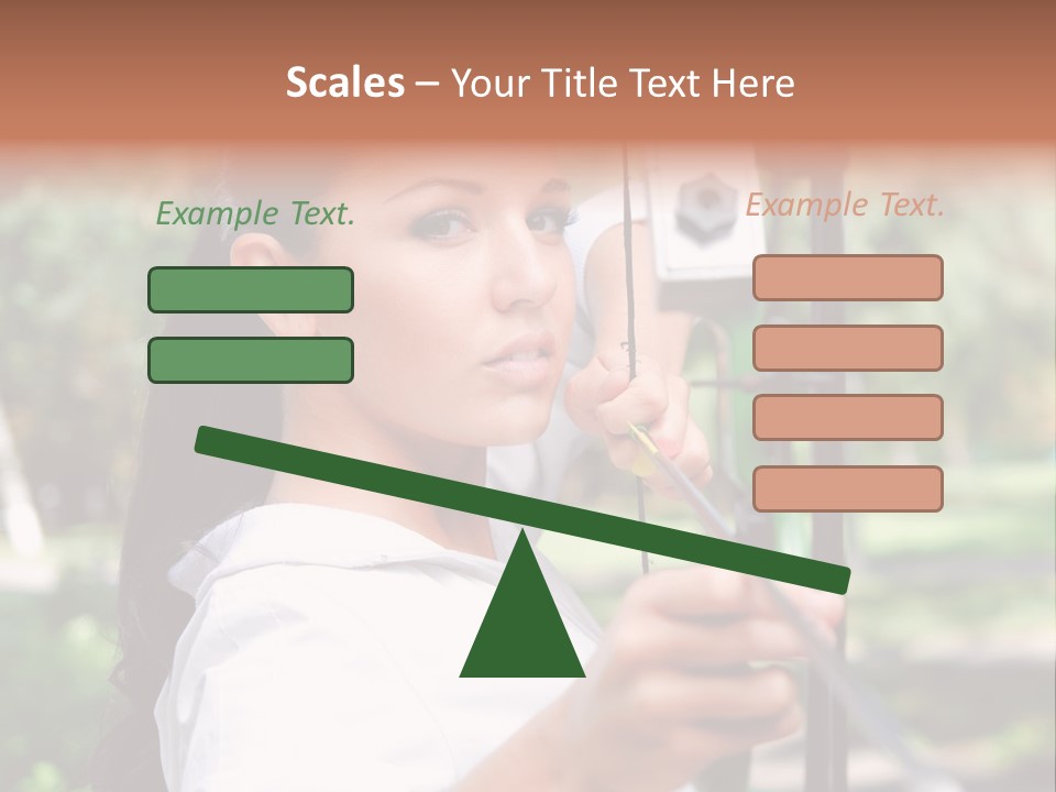 Outdoor Precision Look PowerPoint Template