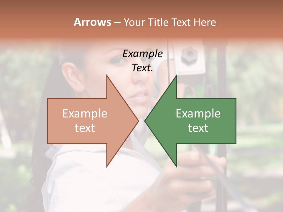 Outdoor Precision Look PowerPoint Template