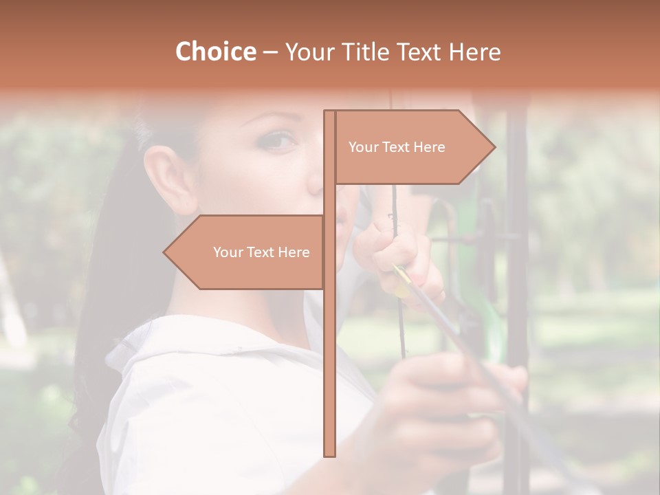 Outdoor Precision Look PowerPoint Template