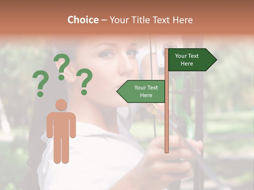 Outdoor Precision Look PowerPoint Template