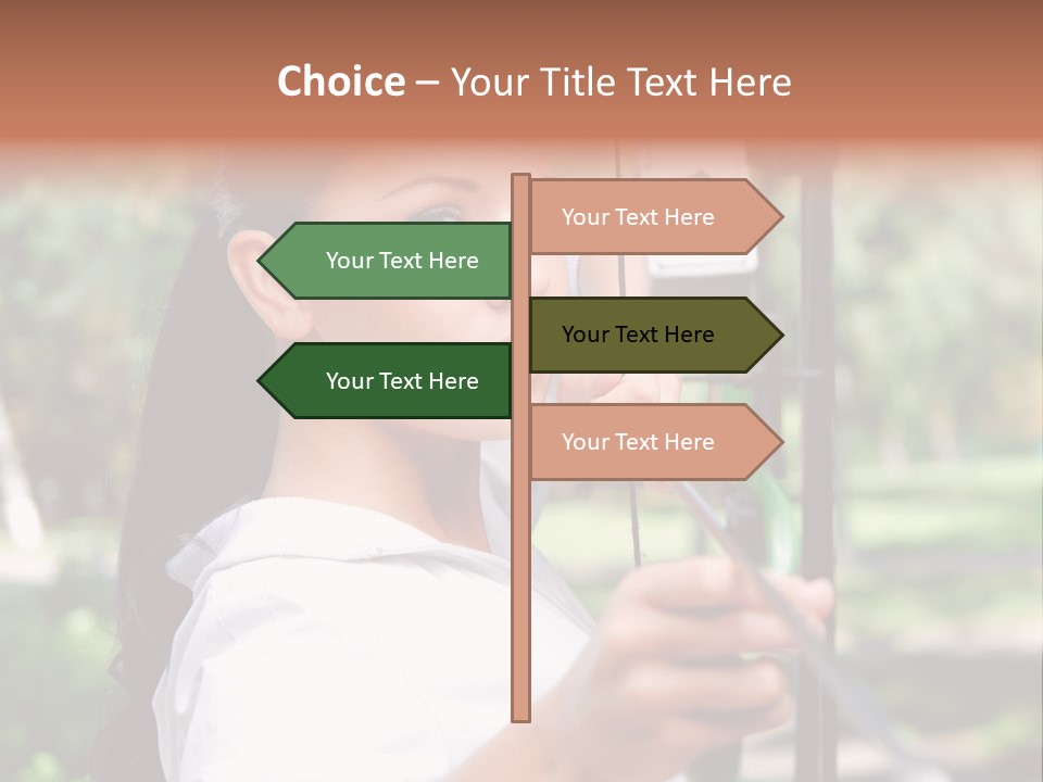 Outdoor Precision Look PowerPoint Template